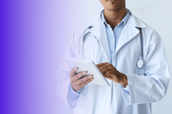 clinician viewing incident reporting example scenario