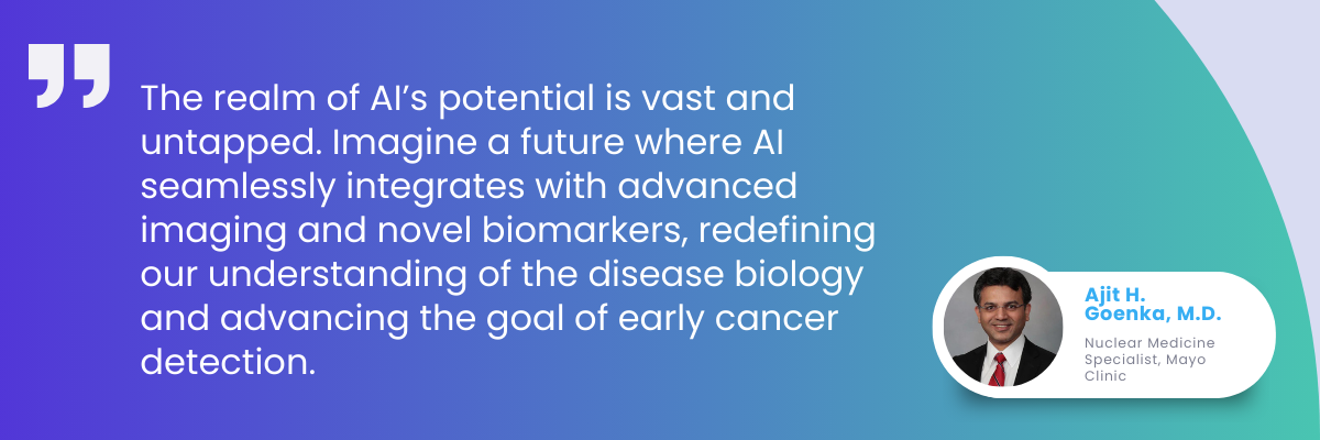 AI in healthcare quote