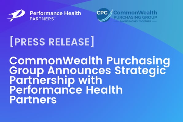 CommonWealth Purchasing Group Strategic Partnership with Performance Health Partners
