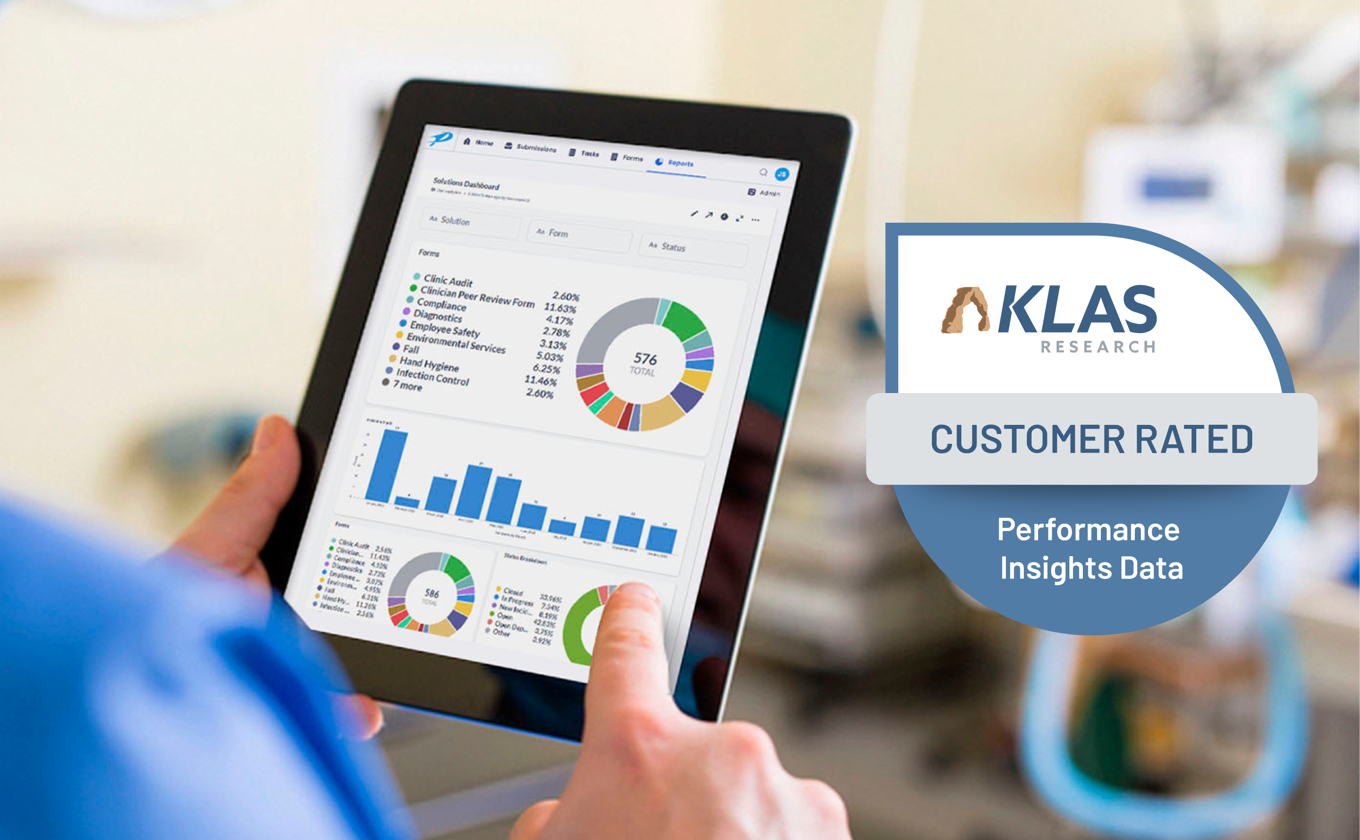 Ranked No. 1 by KLAS Research